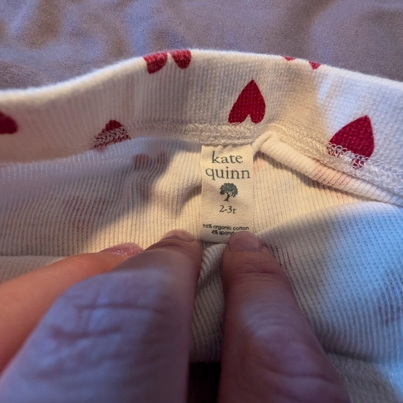 Kate Quinn hearts diaper cover size 2-3T - Picture 2 of 2